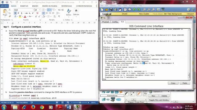 8.2.4.5 Lab - Configuring Basic Single-Area OSPFv2 смотреть онлайн