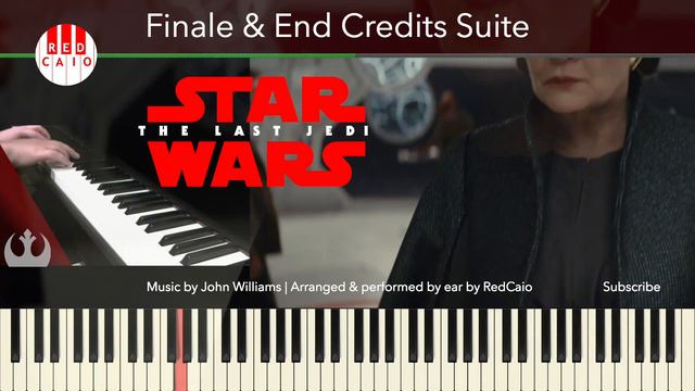Finale (Piano Cover) Star Wars: The Last Jedi Medley смотреть онлайн