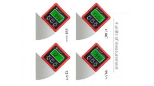 Точный Цифровой Инклинометр Neoteck, электронные гониометры 4*90 градусов, магнитное