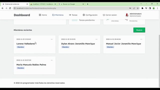 Sistema de incidencias en MYSQL y JQuery (Help Desk) смотреть онлайн