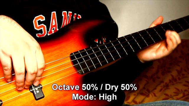 EBS OctaBass Studio Edition sound test - awesome octave divider octaver bass guitar pedal смотреть онлайн