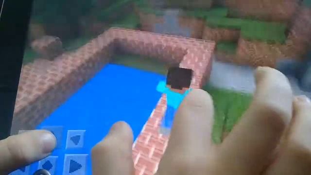 Мой алмазный дом в майнкрафте.