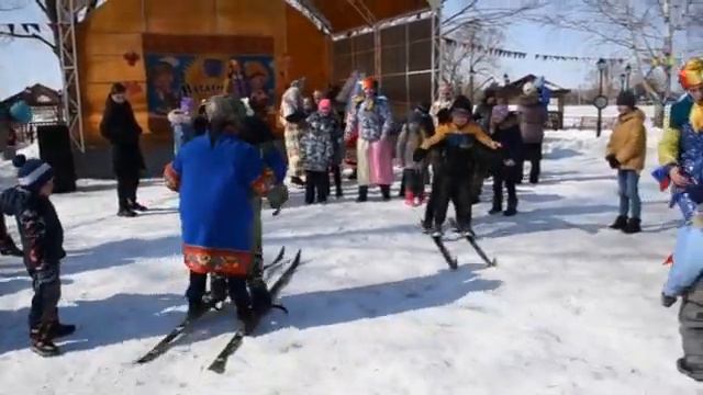 с Полетное, Масленица 2021г смотреть онлайн