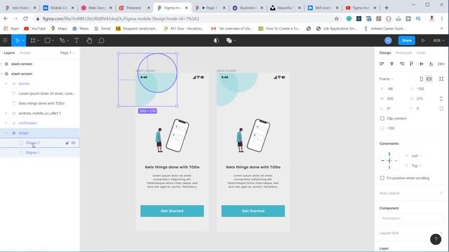 Figma Mobile App Design Tutorial смотреть онлайн