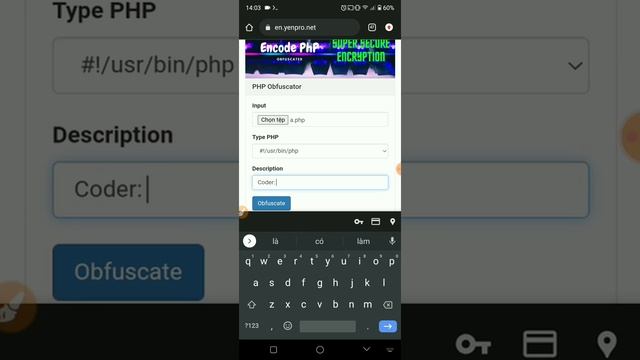 [Share] Website Mã Hoá (Encode) Source PHP Siêu Bảo Mật Chống Copy смотреть онлайн
