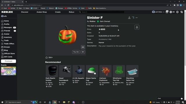 *BUY FAST* SINISTER F MIGHT GO LIMITED! (ROBLOX TRADING) смотреть онлайн