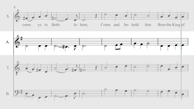 O Come All Ye Faithful - Alto смотреть онлайн