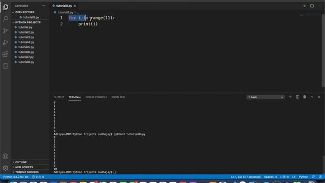 For Loop | Python Programming Tutorial #8 смотреть онлайн