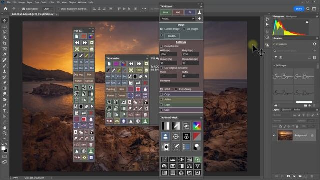 Setting Up A Custom TK9 Photoshop Workspace смотреть онлайн