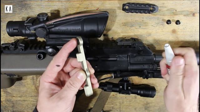 KaWaTec AUG A3 SEITENSCHIENENADAPTER / SIDE RAIL ADAPTER смотреть онлайн