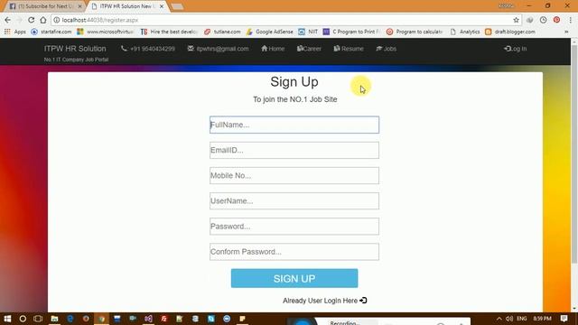 How To Create Asp.Net Website Using Bootstrap and Sql Server-IT Programming World (ITPW Tv) смотреть онлайн