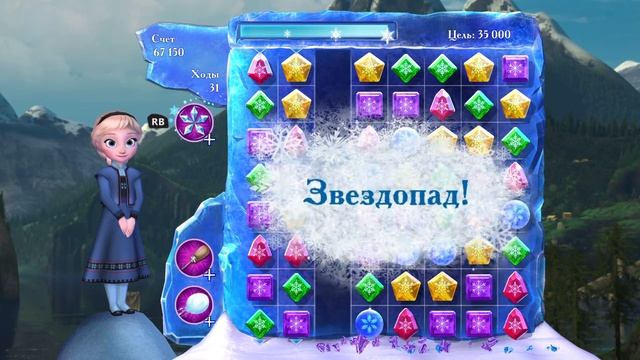 Frozen Free Fall Snowball Fight #8 (Уровни с 29 по 32) смотреть онлайн