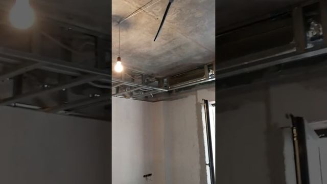 Короб на потолке из гипсокартона с подсветкой смотреть онлайн