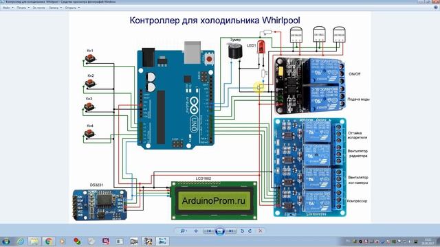 Контроллер для холодильника Whirlpool своими руками смотреть онлайн