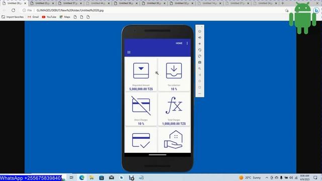 Android App: How to create Navigation Drawer and switch between Fragments with default Home Fragmen смотреть онлайн