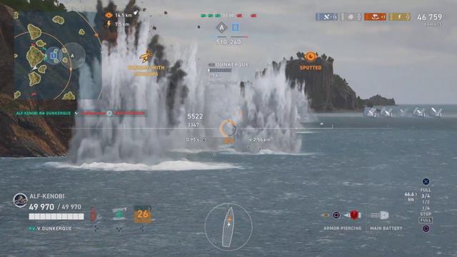 99,6% 0,6 sec. Gun Reloader 🇲🇫 DUNKERQUE 🇲🇫 World of Warships Legends PS5 Xbox ALF-KENOBI смотреть онлайн