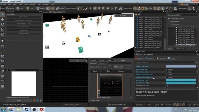 Dota 2 Workshop Tools -1- : Создание простой карты в Valve Hammer Editor смотреть онлайн