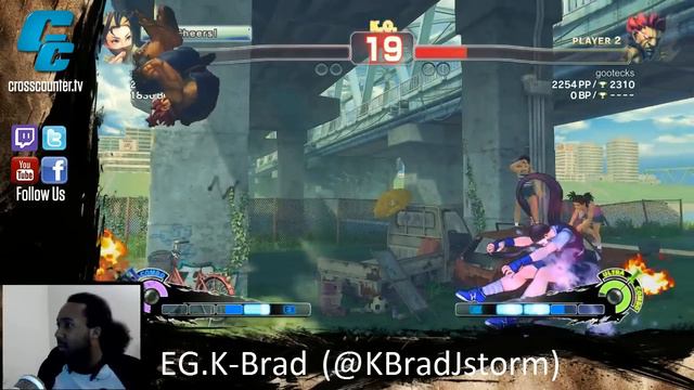EG.K-Brad Plays Ranked on Ultra Street Fighter 4 PC смотреть онлайн