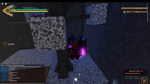 [YBA] DD TUSK SHOWCASE[Tusk Act 4 Dark Determination]