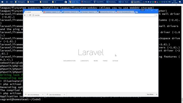 Tutoriel Laravel/Vagrant : Homestead смотреть онлайн