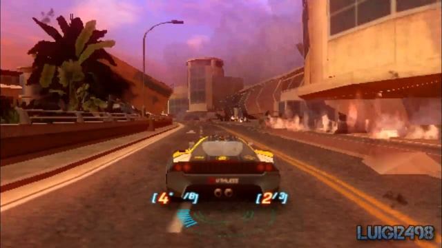 Gameplay | Split Second Velocity | PSP смотреть онлайн