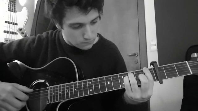Nyepi - Ólafur Arnalds (Guitar cover) смотреть онлайн