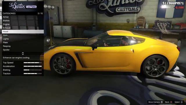GTA V Car Showcase - Grotti Carbonizzare смотреть онлайн