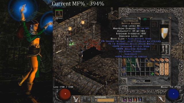 Diablo 2: 100 Hell Pindleskin Runs - Magic Find Results смотреть онлайн