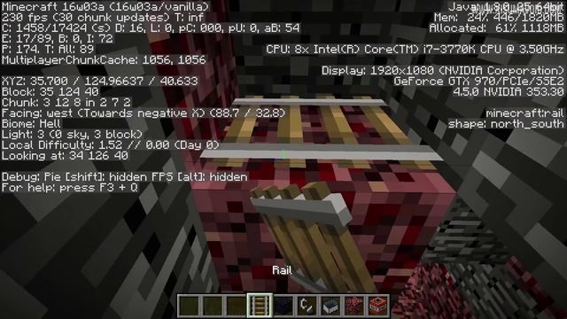 Minecraft: How To Get On The Nether Roof (Minecraft 1.9 & 1.8) Tutorial смотреть онлайн