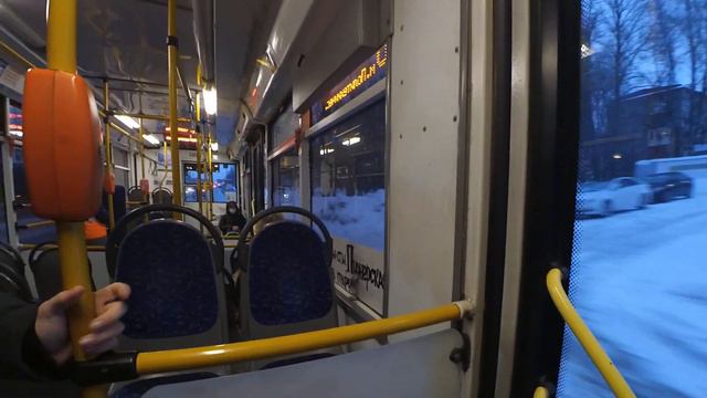 Троллейбус "6411 по 50" Петербурга 12-***: ТролЗа-5265.00 "Мегаполис" 6411 по №50 (13.01.22) смотреть онлайн