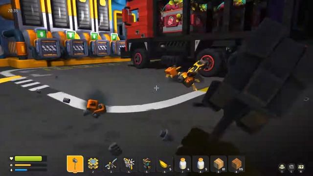 НОВЫЙ ГРУЗОВИК И ОТКРЫВАЕМ КАРТОФЕЛЬНУЮ ПУШКУ ( Scrap Mechanic Survival # 2 ) смотреть онлайн