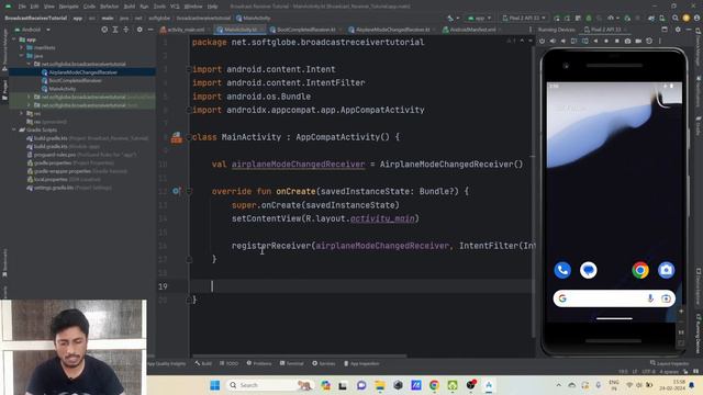 Broadcast Receivers in Android app full guide with Static, Dynamic, Implicit and Explicit Receivers смотреть онлайн