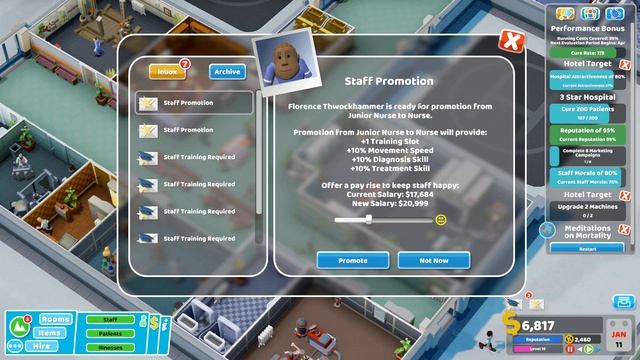 Money Mayhem #55 - Two Point Hospital - Bigfoot DLC (Underlook Hotel) смотреть онлайн