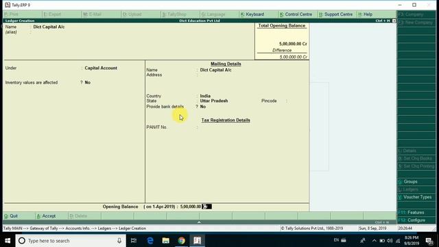 Learn Tally Erp | Create Sales and purchase account | Tally Part-3 for all student and tally jobs смотреть онлайн