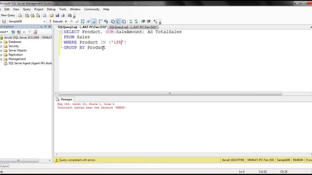 Difference between where and having in sql server смотреть онлайн