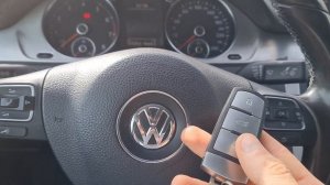 Чип Ключ Фольксваген Пассат СС Б6 изготовление дубликата автоключа зажигания в Минске.