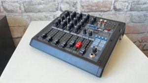 AdeptAudio TDP4 компактный микшерный пульт, демонстрация звучания  эффектов, 24 эффекта.