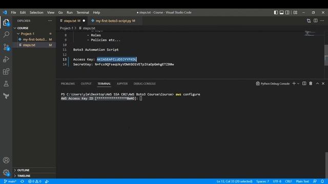 AWS Automation with Python Boto3 & Lambda Part-3 | AWS Automation | AWS Boto3 [FULL COURSE] смотреть онлайн