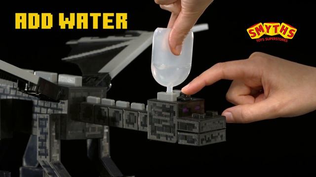 Minecraft Ultimate Ender Dragon and Steve Figure- Smyths Toys смотреть онлайн