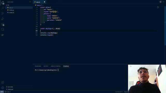 Javascript DeepCopy (structuredClone) смотреть онлайн