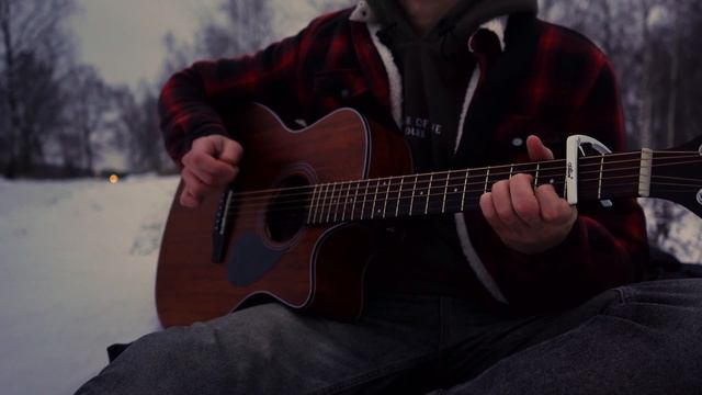 Новогодняя песня на гитаре - Last Christmas fingerstyle смотреть онлайн