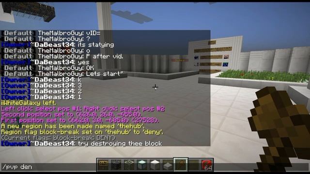 How to make an area of blocks unbreakable (PC/world guard) смотреть онлайн
