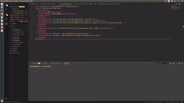 Using EF Core in a Separate Class Library project смотреть онлайн