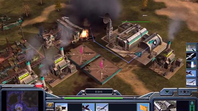 Command And Conquer Generals Zero Hour Лазерный генерал VS Генерал супероружия