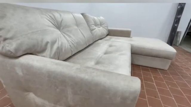 Перетяжка углового дивана флоком смотреть онлайн