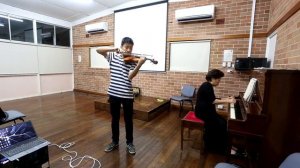 Zhang Violin Students Concert 2016 - Saint-Saens Introduction and Rondo Capriccioso Op28