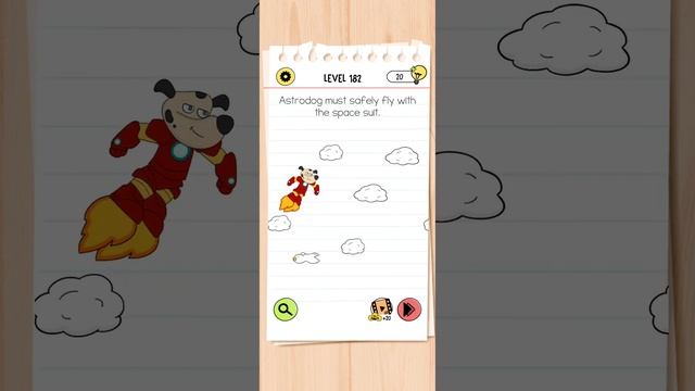 brain test 4 level 182 смотреть онлайн