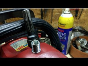 Бензопила "Зубр" ремонт оригинального цилиндра.