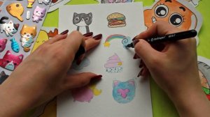 ?DIY.Как сделать стикеры. How to make stickers.?