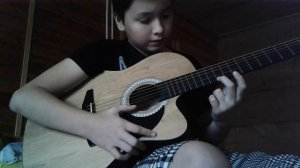 Калинка-Малинка на гитаре.Песня для начинающих!